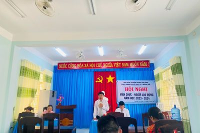 Hội nghị viên chức – người lao động năm học 2023 – 2024